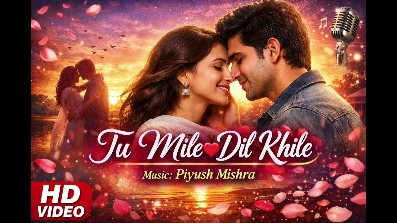 Tu Mile Dil Khile – 90s Style Romantic Hindi Song | Heart Touching Love Song 2026 #trending 