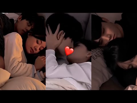 Couple Cute Sleeping Routine At Night Ep04