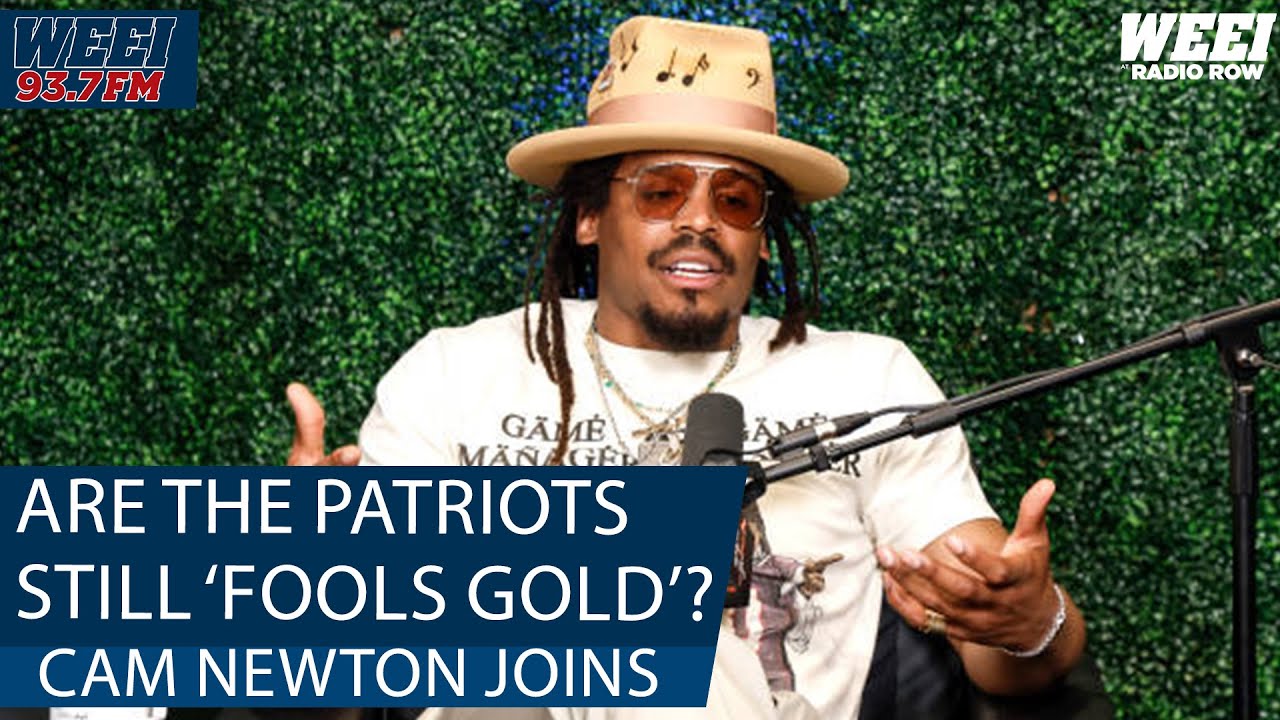 Cam Newton defends his "Fools Gold" comments regarding Drake Maye and the Patriots | WEEI