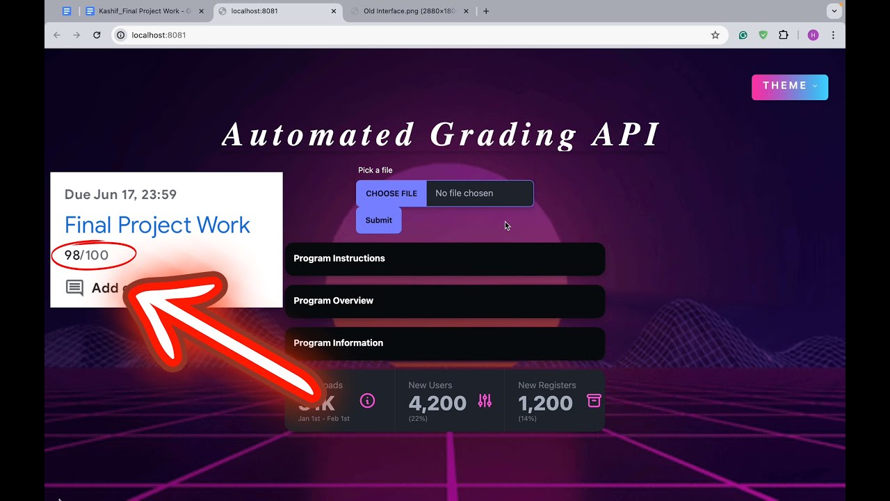 Computer Science Final Project | Grading API - YouTube