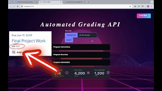Computer Science Final Project | Grading API