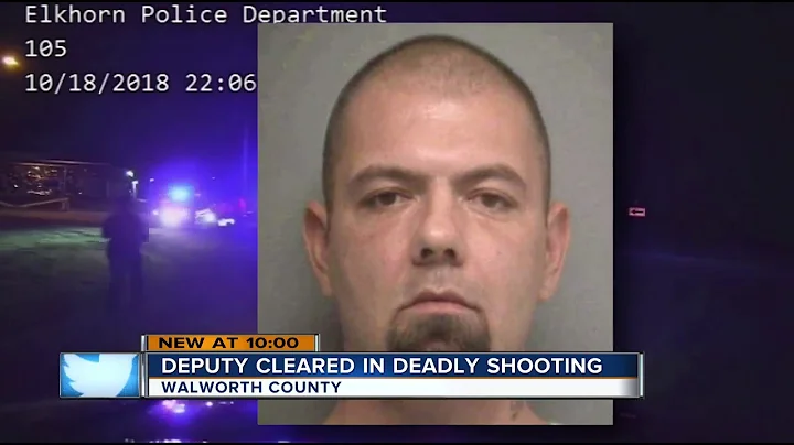 Deputy cleared in Walworth County shooting after high-speed chase [VIDEO]