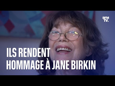 Chanteurs, acteurs, politiques... Ils rendent hommage à Jane Birkin