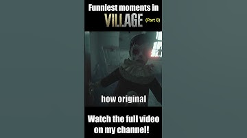 Funniest Moments in Resident Evil 8 - PART 8 || #Shorts