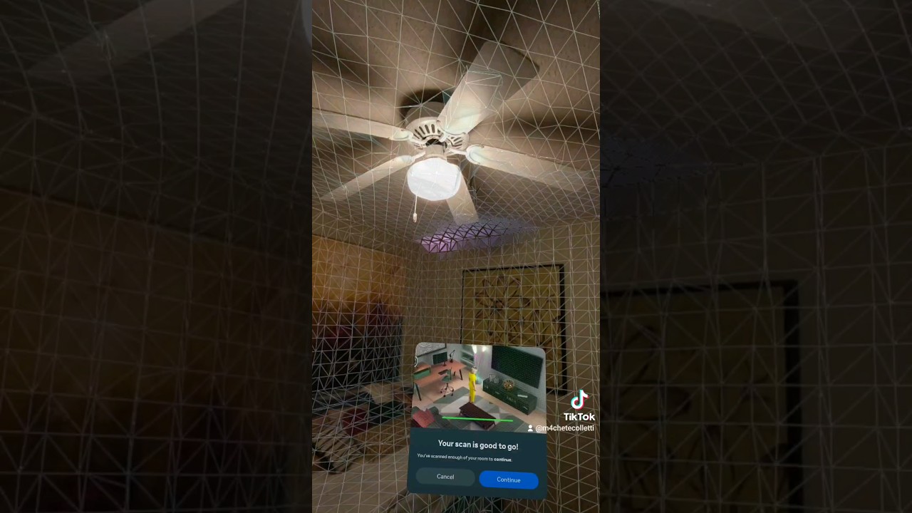 Quest 3 Room Mapping is So Satisfying 👀 