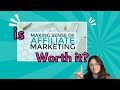 Honest Review of Making Sense of Affiliate Marketing - Is the Course Worth it?