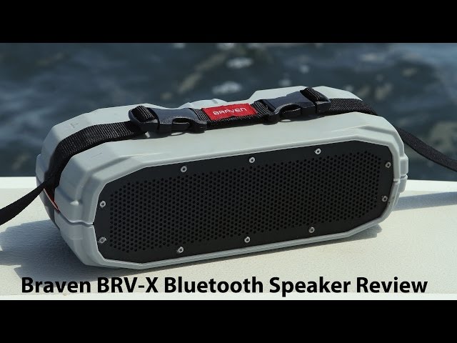 Braven BRV-X Waterproof Bluetooth Speaker Review - YouTube