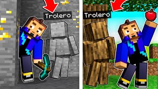 Trolleo A Mi Amigo Con Skins De Camuflaje Minecraft Hackeo El Mundo Survival De Mi Amigo