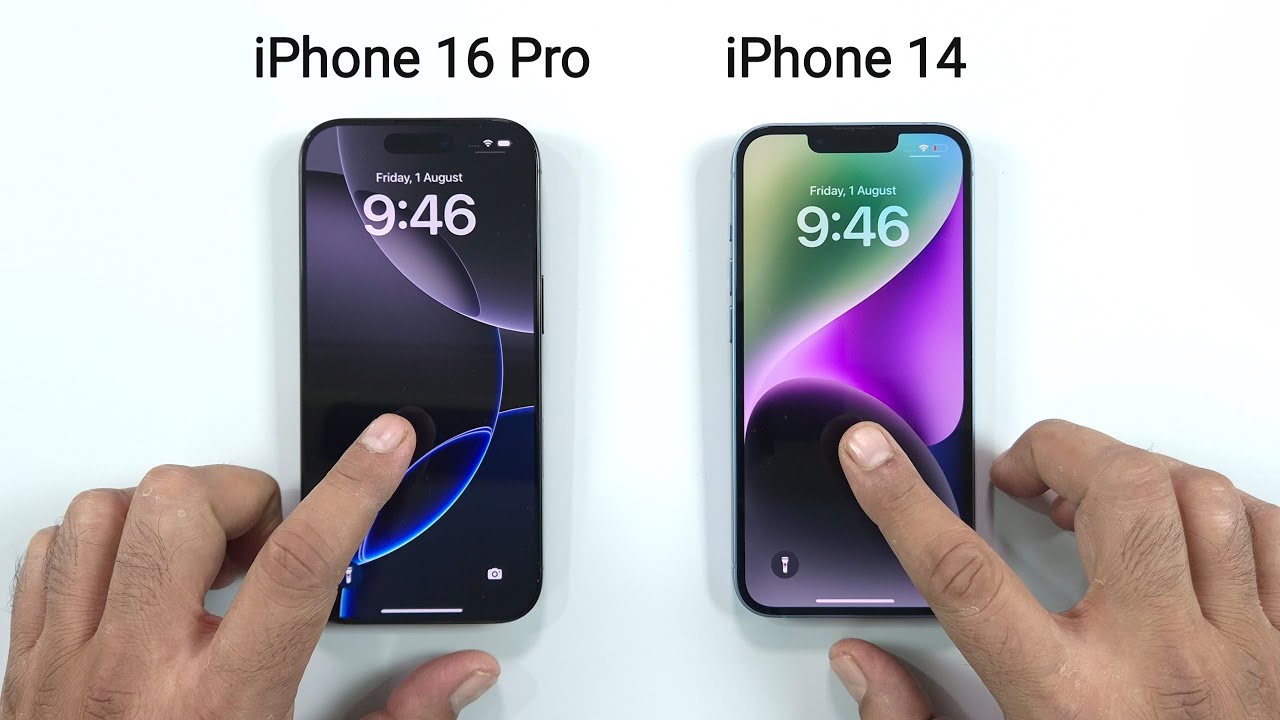 iPhone 16 Pro vs iPhone 14 - SPEED TEST - YouTube