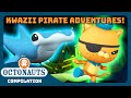 Octonauts    swashbuckling kwazii pirate adventures   2 hours compilation