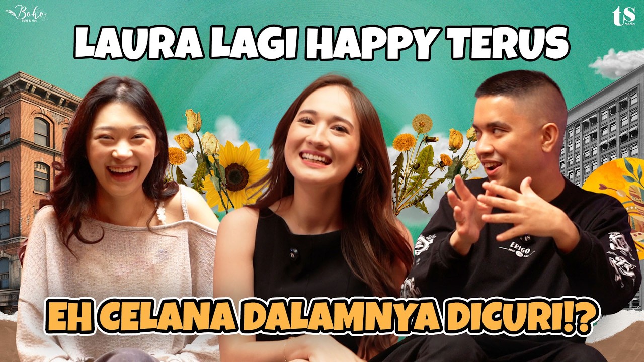 LAURA MOANE KAGET CELANA DALAMNYA DICURI PAS SYUTING!