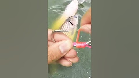 fishing hook | fishing hook banane ka tarika | how to make fishing hook