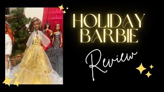 Holiday Barbie 2023 Review 🌟 #barbie #dollreview #dollcollecting