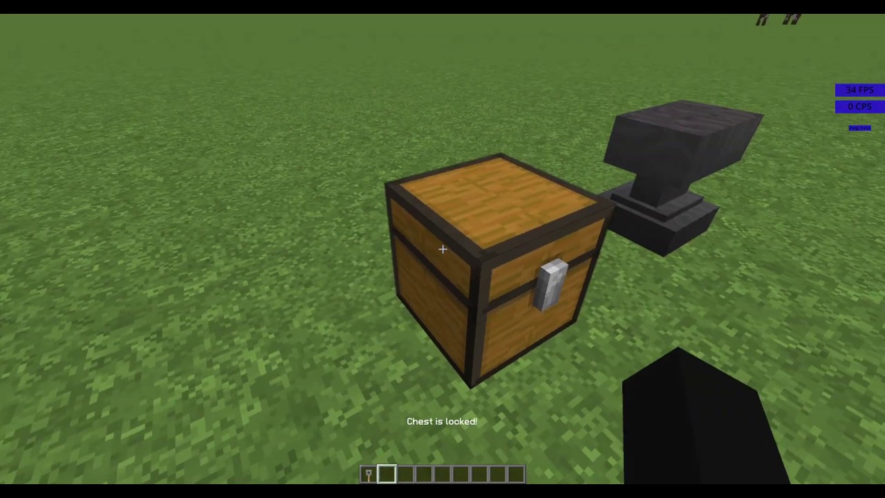 HOW TO LOCK CHESTS IN MINECRAFT! - YouTube