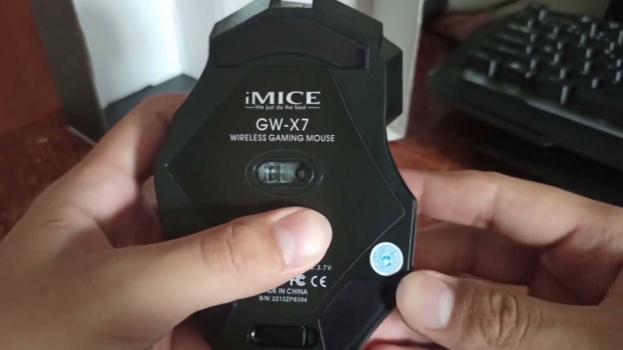 Mouse gamer GW-x7 (unboxing Aliexpress)