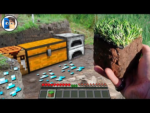 Видео: Minecraft in Real Life POV - SECRET DIAMOND BASE in Realistic Minecraft EN LA VIDA REAL 創世神第一人稱真人版