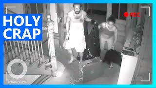 Church Burglars Leave Dirty Donation Behind