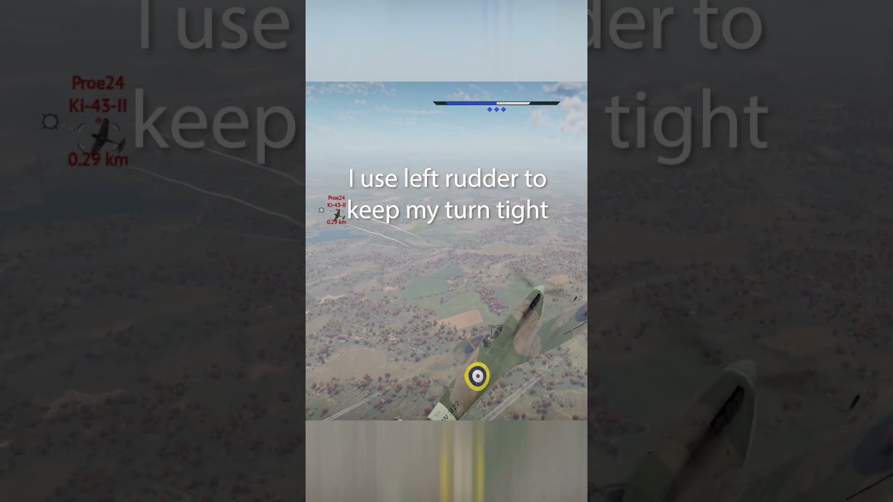 How to beat a more maneuverable plane (arcade gameplay)