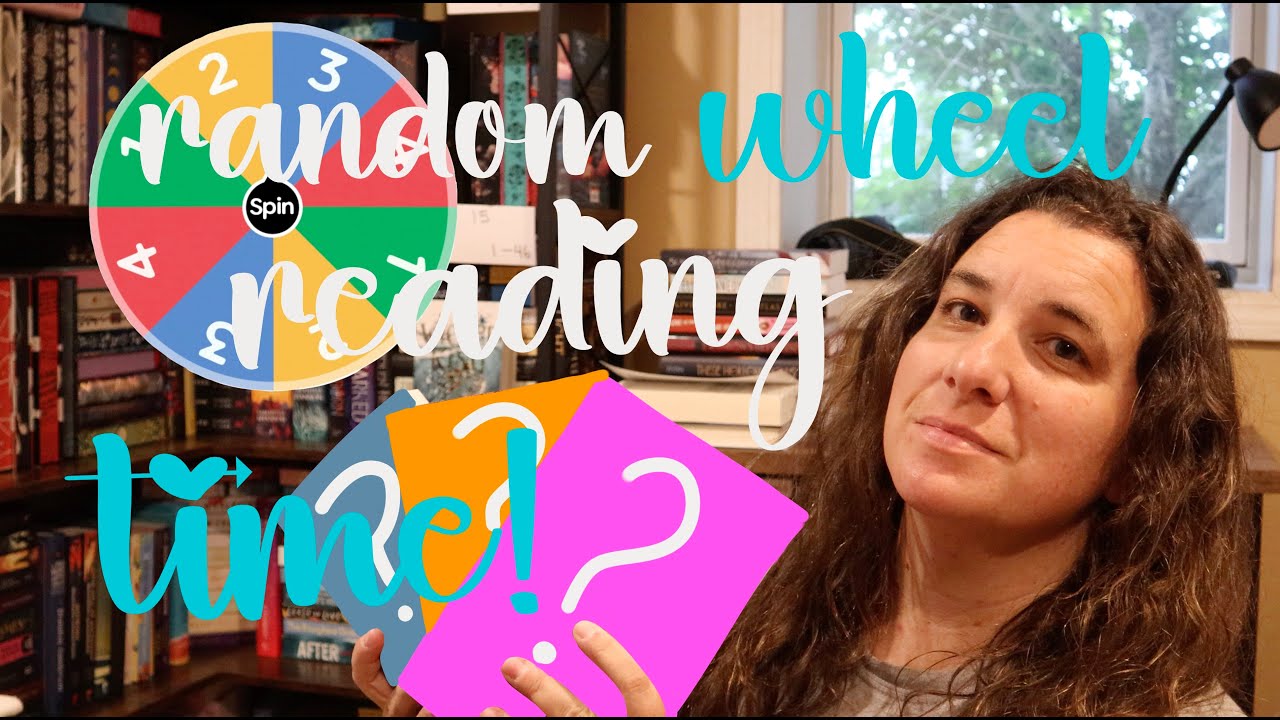 random spin wheel chooses how long i read for the week! 🌿🫶🏻📖💕