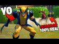 ME HAGO PASAR POR WOLVERINE EN FORTNITE 😂 (BROMA EPICA)