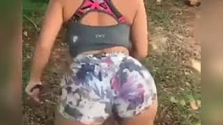 Morena Gostosa Rabuda Dançando Funk