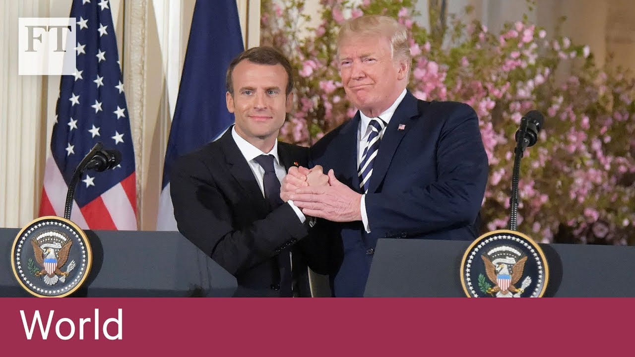 Film backdrop image for Macron targets Trump in speech to Congress (2018)