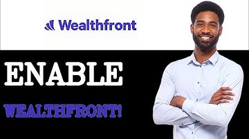 How To Enable Wealthfront App (2025)
