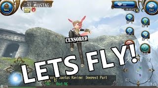 I CAN FLY!!!! Toram Online glitch