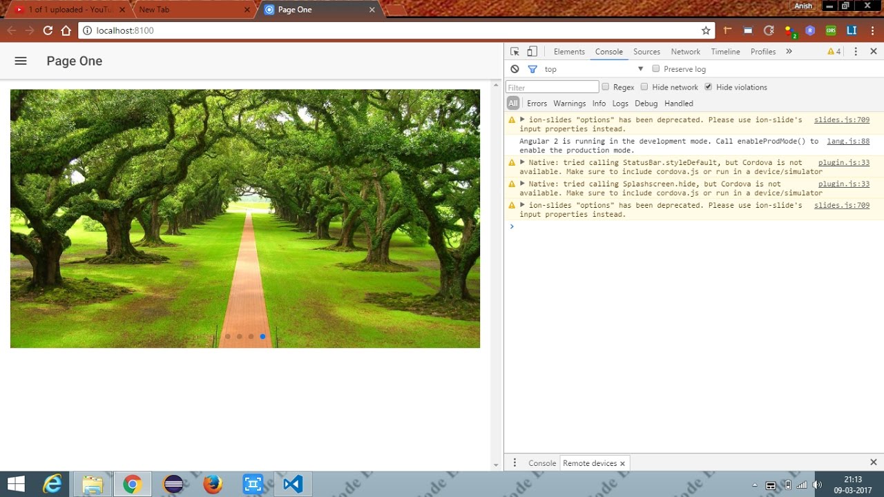 Ionic 2 Slider YouTube