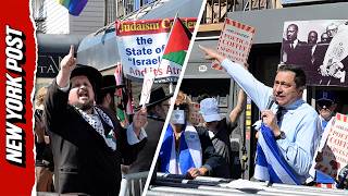 Protesters Clash Outside Brooklyn Coffee Shop That Refused Service to Pro-Israel Politician