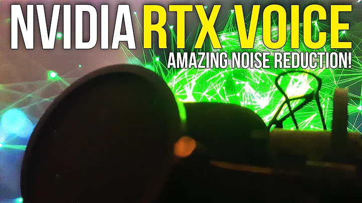 Incrível Redução de Ruído com IA! ~ Nvidia RTX Voice Beta