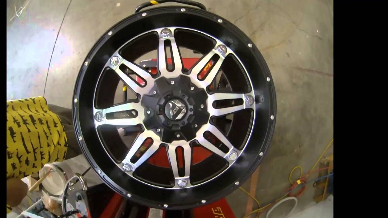 Fuel Wheels Hostage Black Machined