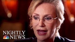 Jane Lynch Talks About Her Career, Her Challenges, Caffeine Addiction & More | NBC Nightly News