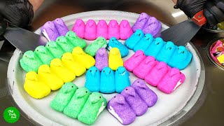 @jaouad_srerho  A lot of Peeps Candy Rolled Ice Cream ASMR @jaouad_srerho by Candy Land 64,385 views 3 years ago 6 minutes, 12 seconds