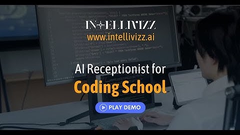 Ai Receptionist for Coding School Demo - Intellivizz AI