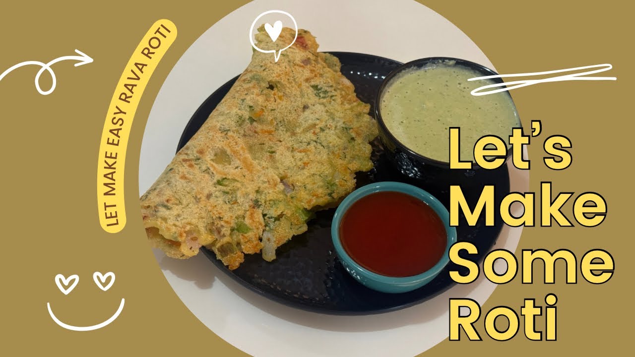 Java Rotti Food How to make easy and tasty crispy rava rotti | children’s fav recipe ...
