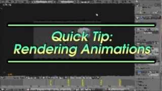 Blender tutorial:
http://www.blenderguru.com/videos/rendering-animations in this
tutorial you will discover: -why rendering direct to a movie file is
bad, ba...
