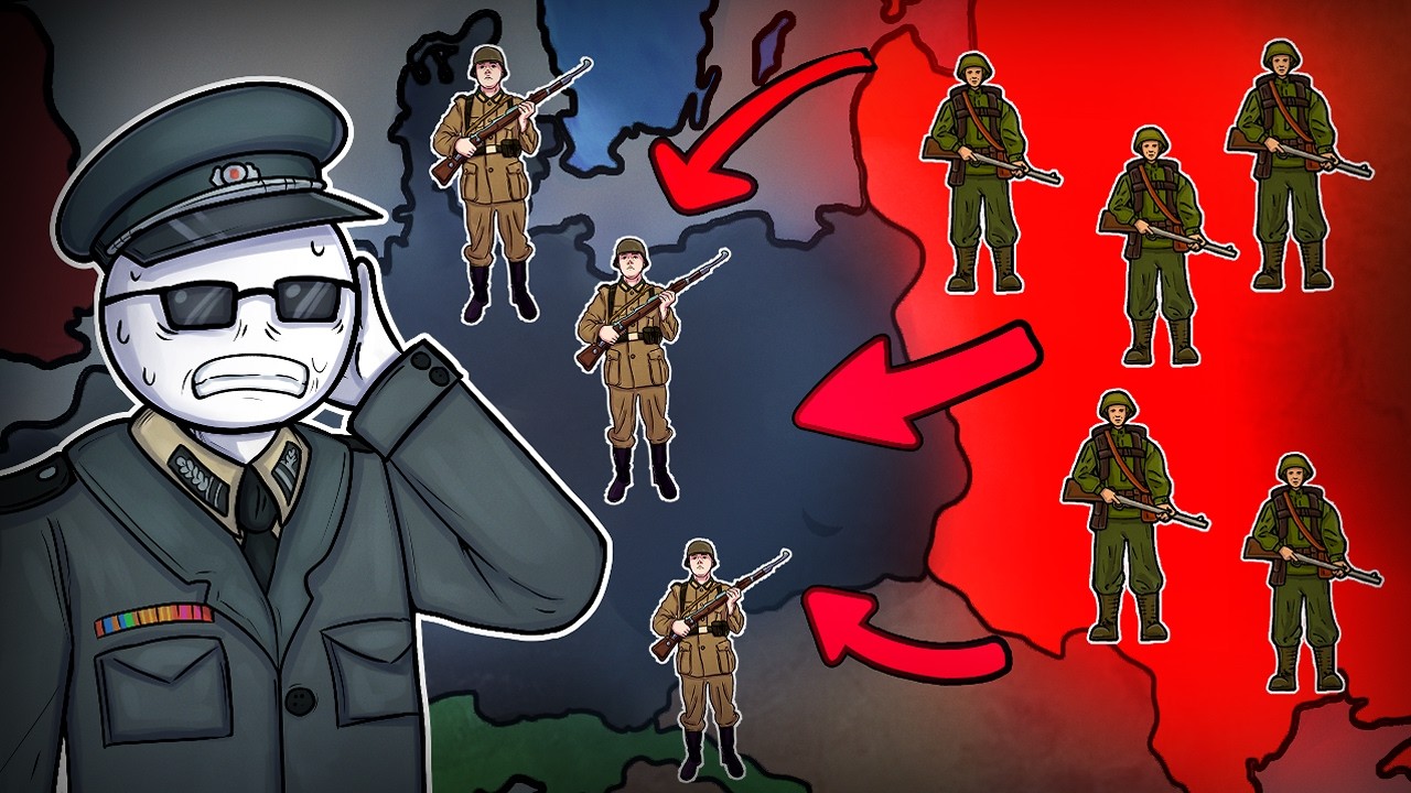 This Was the Most Unbalanced Hoi4 MP Game...