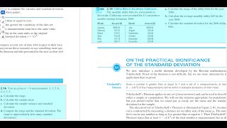 Statistics - Range, Sample Mean, Sample Variance and Standard Deviation