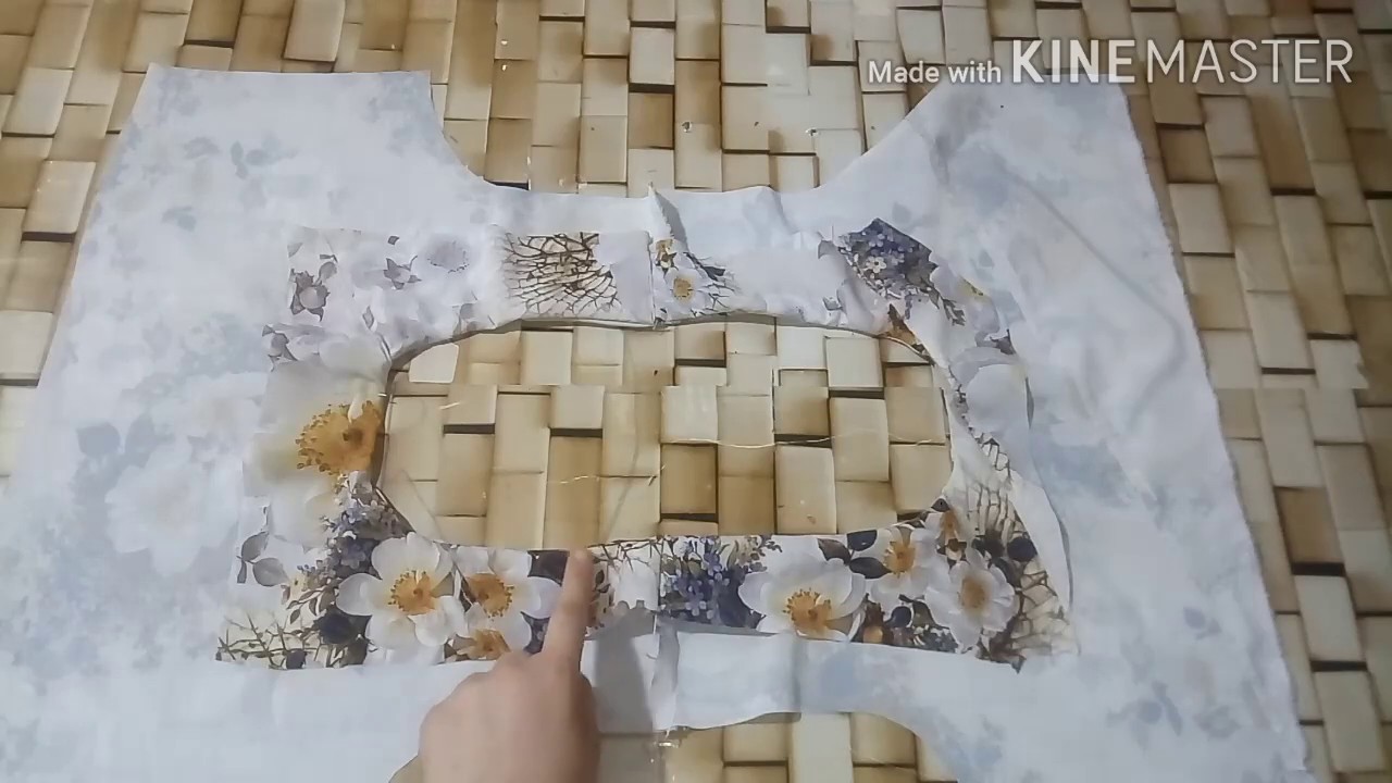 الدرس السابع:سر خياطة الكتفين في القندورة خاص بالمبتدئات