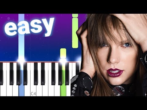 taylor-swift---the-archer-(100%-easy-piano-tutorial)