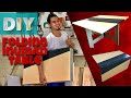 How to make folding table |MODERN folding table | Slim foldable table | diy folding table