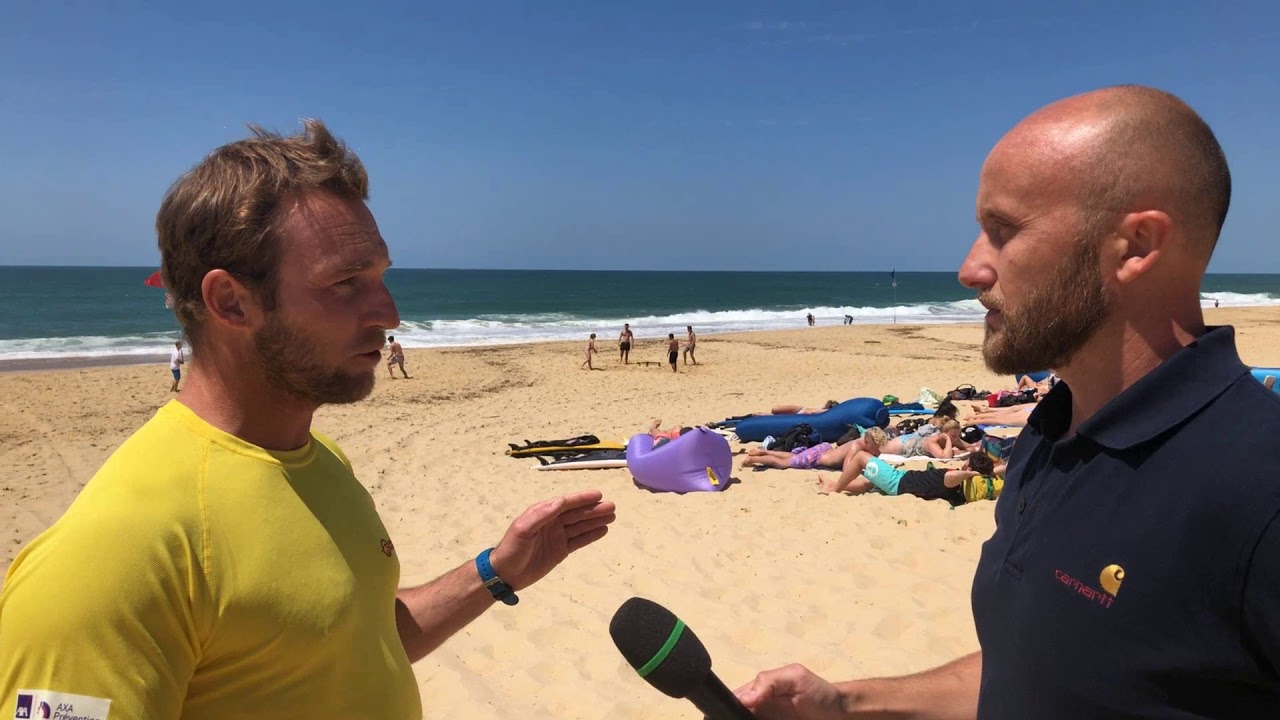 DRAPEAU VERT : #4 Les recommandation pour le surf et la baignade.