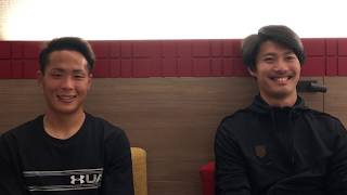 2020 大宮アルディージャ #キャンプde突撃インタビュー No.15 大山啓輔＆No.22 翁長聖