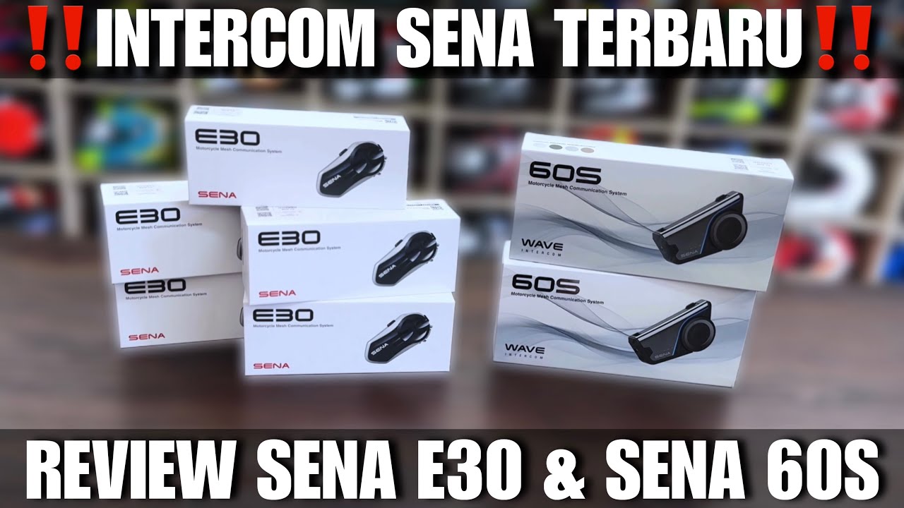 REVIEW SENA E30 & SENA 60S⁉️ WAJIB TONTON SEBELUM BELI INTERCOM SENA