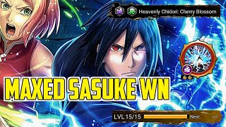 Level 15 Ex Ultimate Sasuke Wandering Ninja | Solo Attack Mission | Naruto X Boruto Ninja Voltage.