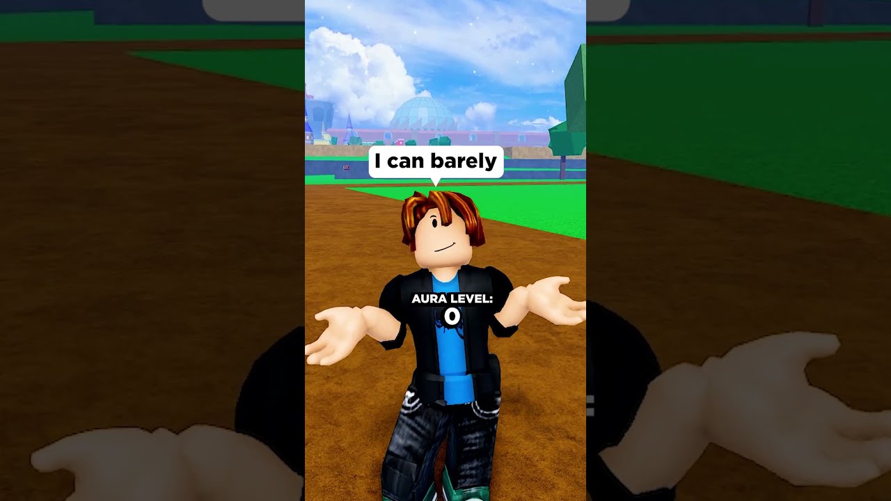  HOW TO LEVEL UP Your AURA To MAX EASILY In BLOX FRUITS Shorts