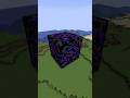 Giant Crying Obsidian #minecraft #minecraftmemes #minecraftbuilding
