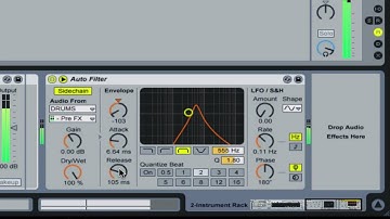 Sub & side-chaining techniques for Ableton Live 8  part 2- Layered and filter side chaining