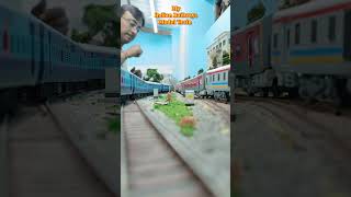 Indian Railways Model Miniature Train | train video #shorts #indianrailways #trainvideo